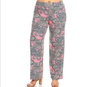 Mark plazzo pants eye-catching style.